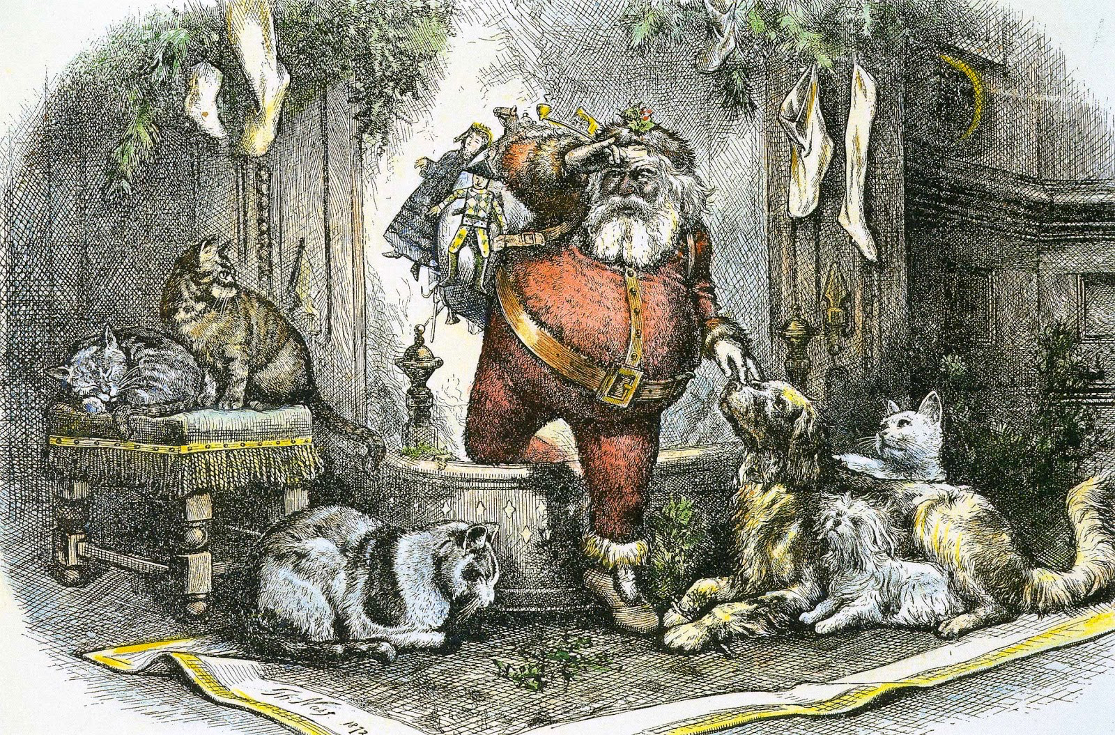The_Coming_of_Santa_Claus_Thomas_Nast_1872